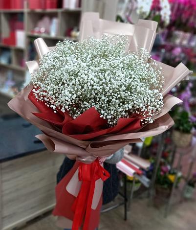 Букет цветов из: Гипсофила в Хохольском